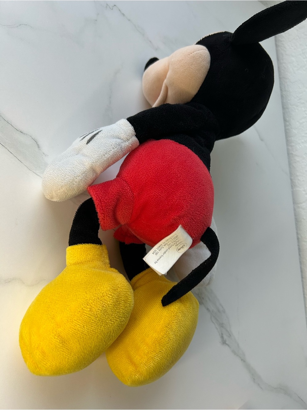 Classic Black & Red Mickey Mouse Plush Toy by - Picture 4 of 4